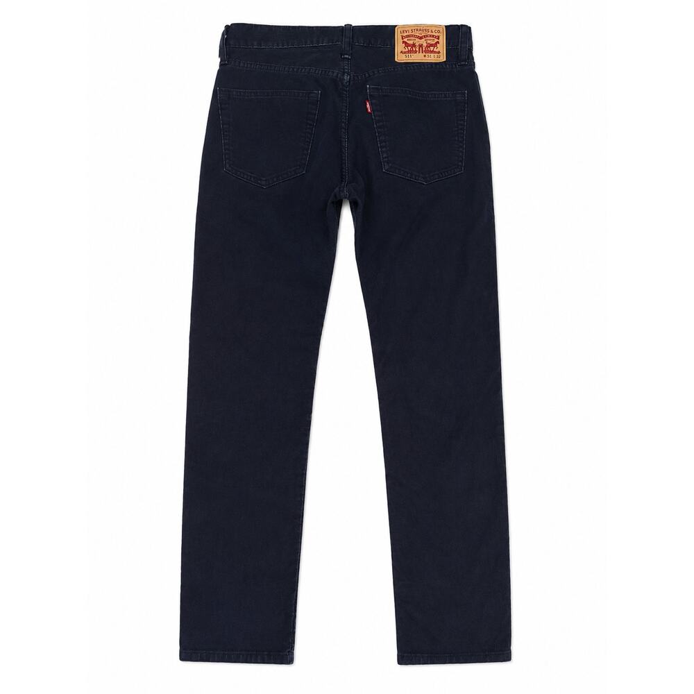 Levi's Mens 511 Slim Fit Corduroy Jeans Black 31X32 - Picture 3 of 5